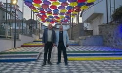 Başkan Ünlü Sanat Sokağını İnceledi