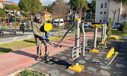 Parklardaki Oyun Ve Spor Grupları Onarıldı