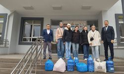 100 kg Kapak Toplayan Gençlere Teşekkür Belgesi