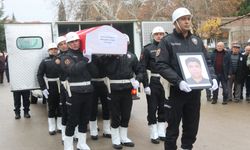 Çorum’da Vefat Eden Polis Memuru İçin Tören Düzenlendi