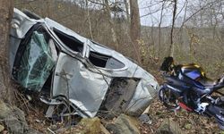 Komşuda Motosiklet Ve Uçurum 2 Can Aldı!