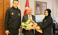 AFAD Müdürü Uslu Vali Çalgan'la Afet Karşı Dirençli Toplum Çalışmalarını Görüştü