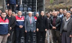 Çiftçilere Çilek Fidesi İle Ceviz Fidanı Dağıtıldı