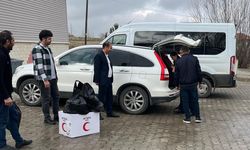 Türk Kızılay Alaca'da Öğrenci Ve Ailelere Yardım Ulaştırdı