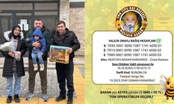 Cezaevi Personelinden SMA Tip 2 Hastası Mustafa Baran Bebeğe Moral Ziyareti