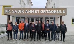 Çağlar; Dr. Sadık Ahmet Ortaokulunda İncelemelerde Bulundu