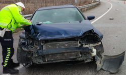 Yağışlı Hava Kazaya Neden Oldu, 4 Kişi Burnu Bile Kanamadan Kurtuldu!