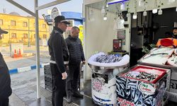 Balık Tezgâhlarına Zabıtalardan Sıkı Denetim
