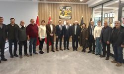 CHP’den Yılmaz Kaya Ve Yönetimine Nezaket Ziyareti