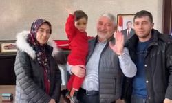 Başkan Aşgın'dan Sma Hastası Minik Baran'a Destek