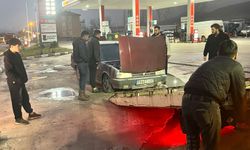 Benzinlikte Faciayı Görevliler Engelledi