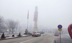 Çorum’da Yoğun Sis Etkili Oluyor