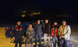 Kayıp Kadın Jandarma Ve Köylülerin Yardımıyla Metruk Evden Kurtarıldı