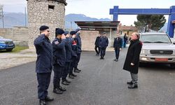 Vali Çalgan Jandarma Karakolunu Ziyaret Etti