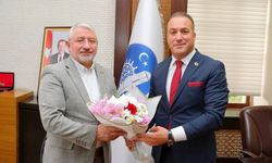 Başkan Aşgın’a Muhtar Belli’den Geçmiş Olsun Ziyareti