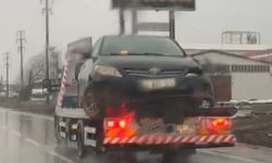 Güvenlik Önlemi Alınmayan Çekicideki Tehlikeyi Sürücüler Önledi