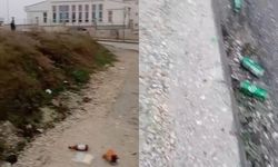 İlkokul Etrafına Atılan Alkol Şişeleri Velileri Çileden Çıkardı