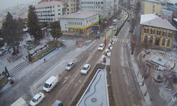 Çorum’da Kar Yağışı Başladı