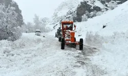 Çorum’da 352 Köy Yolu Ulaşıma Kapandı