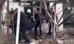 Müstakil Evi Saran Yangında Alevlerin İçinde Kaldı