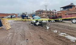 Feci Kazada Otomobil Sürücüsü Can Verdi