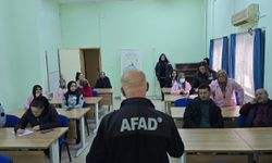 Yurt Personeline Sivil Savunma Eğitimi Verildi