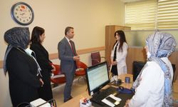 Kaymakam Duman, Sigara Bıraktırma Polikliniğini Ziyaret Etti