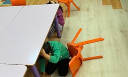 Depreme Okullardaki Tatbikatla Hazırlıklı Olmayı Öğrendiler
