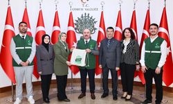 1-7 Mart Yeşilay Haftası’nda Vali Çalgan’a Ziyaret