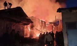 Köyde Ev Alevlere Teslim Oldu!