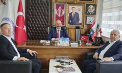 Başkan İsbir Göynücek Belediye Başkanı Şahin’i Ağırladı