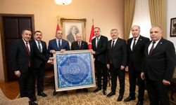 Çorum Heyeti MHP Genel Başkanı Bahçeli İle Bir Araya Geldi