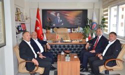 Göynücek Belediye Başkanı Şahin’den Bir Ziyarette Başkan Öncül’e