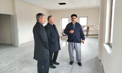 Müftü Şahin Yıldırım, 4-6 Yaş Kur’an Kursu İnşaatını İnceledi