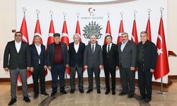 Vali Çalgan Sungurlulu Muhtarları Ağırladı