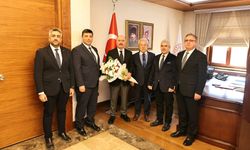 Sağlık Heyetinden Vali Çalgan’a 14 Mart Ziyareti