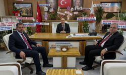 Başkan Ünlü Ve Başkan Kaymaz, Bıyık’ı Tebrik Etti