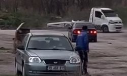 Kurallara Hiçe Saydı! Çekiciyle Yaptıkları Şok Etkisi Yarattı