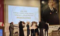 Gen Nida Kur’an-ı Kerim’i Güzel Okuma Yarışması’nda Çorum’a Ödül