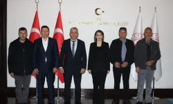 Süt Üreticilerinden Kaymakam Nayman’a Ziyaret