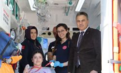Şampiyon Sporcuya Ödülü Ambulansta Verildi