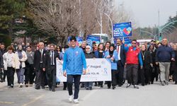 Çorum'da Otizm Farkındalık Yürüyüşü Yapıldı