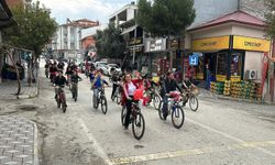 Öğrenciler 23 Nisan İçin Pedal Çevirdi