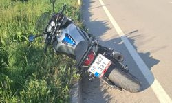 Devrilen Motosikletin Sürücüsü Öldü