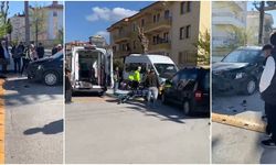 Dur İhtarına Uymayan Motosiklet Kaza Yaptı: 2 Yaralı