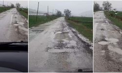 “Bu Yoldan Bıktık!” Köy Yolu Çileye Dönüştü