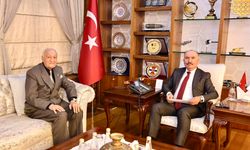 Vali Çalgan, Metal Sanatçısı Hasan Tuluk’u Ağırladı