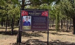 Şehit Burak İbbiği’nin Adı Hatıra Ormanında Yaşatılacak