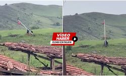 Jandarmadan Duygulandıran Bayrak Hassasiyeti