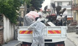 Çorum’da Çöp Ev Alarmı! Kamyonetler Dolusu Çöp Çıkarıldı